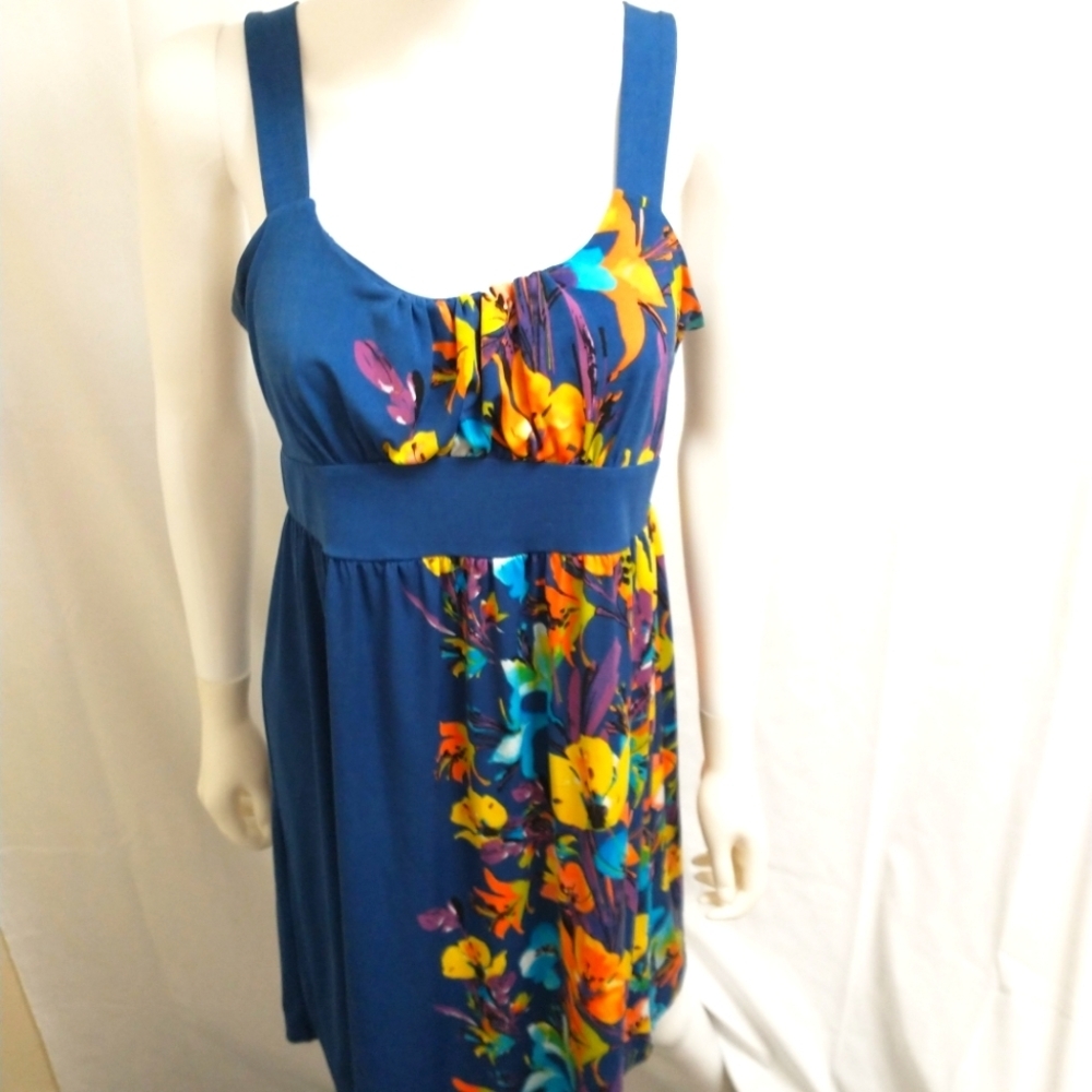 Floral Midi Floral Dress